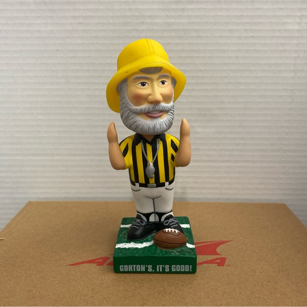 Gorton's Yellow and Black Bobblehead